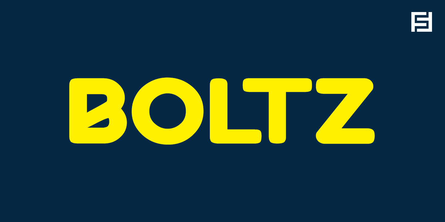 Czcionka Boltz